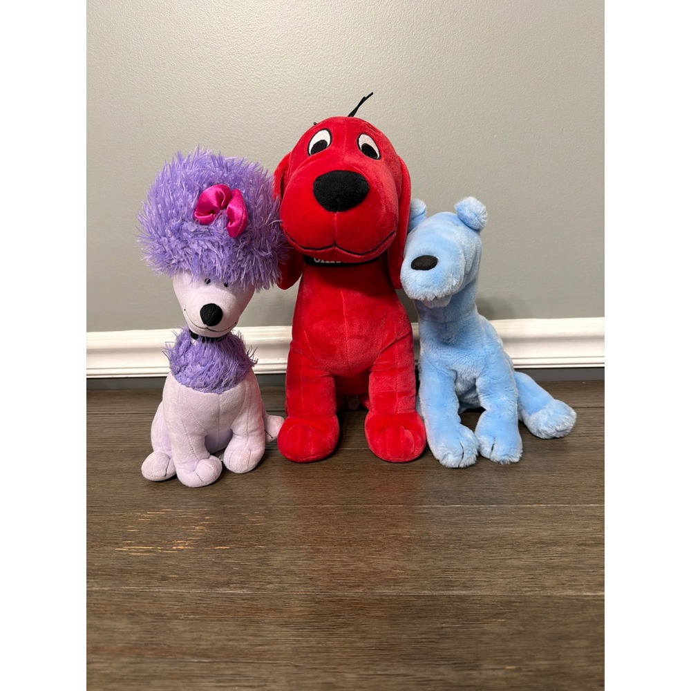 Kohl's Cares Clifford, Chloe, & Mac Stuffed Plush Set